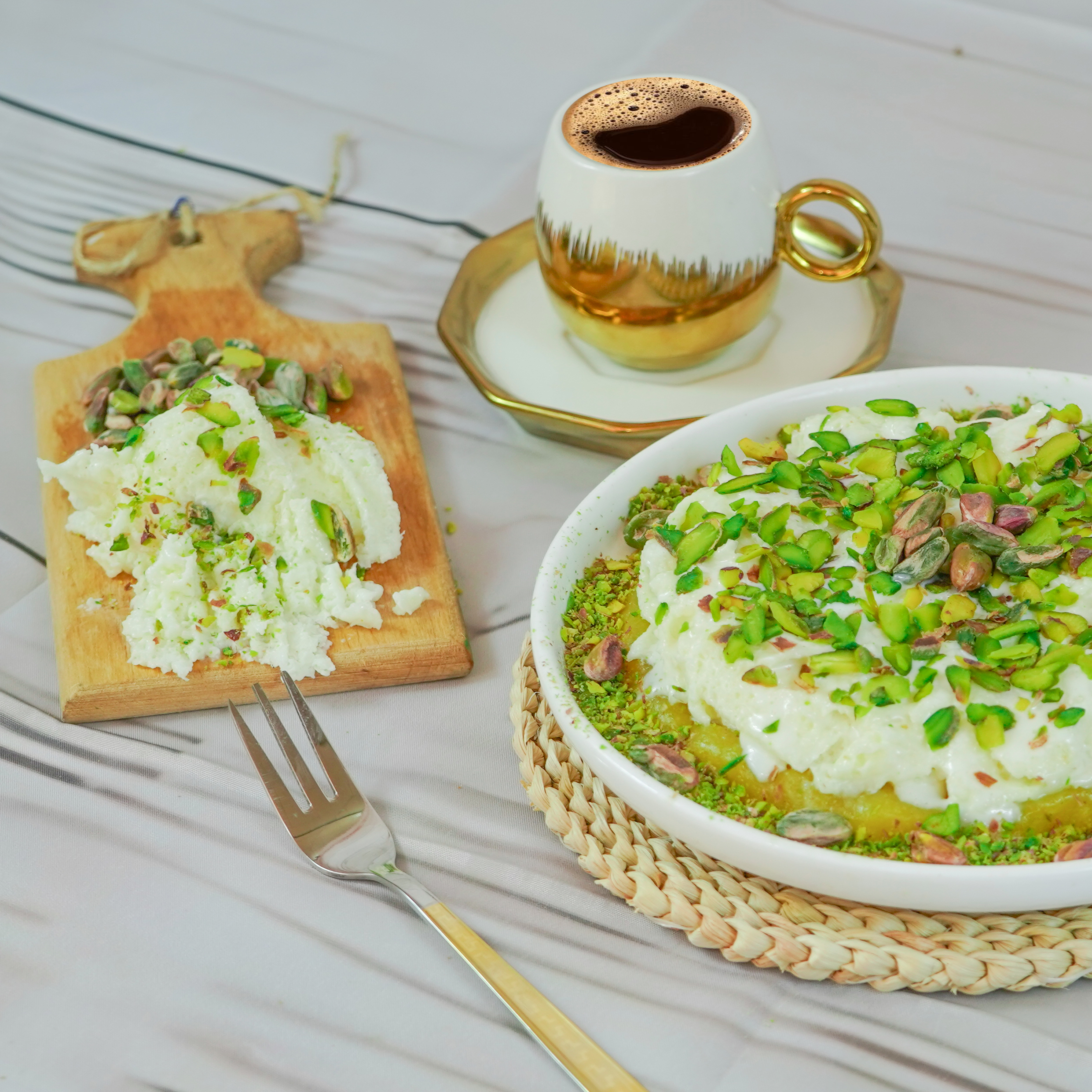 Madlo'a (homemade cream)